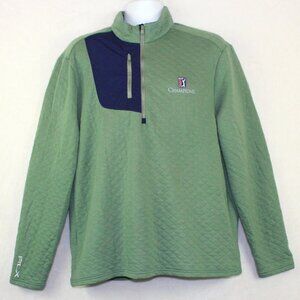 RLX Ralph Lauren PGA Tour Half Zip Quilted Pullover Mens XLarge